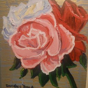 Blossom 1 (pink, red and blue)