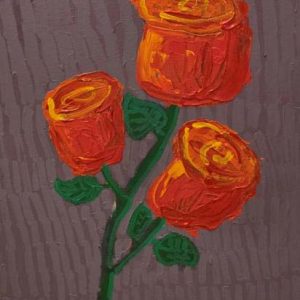 Blossom 2 (purple, red and green)